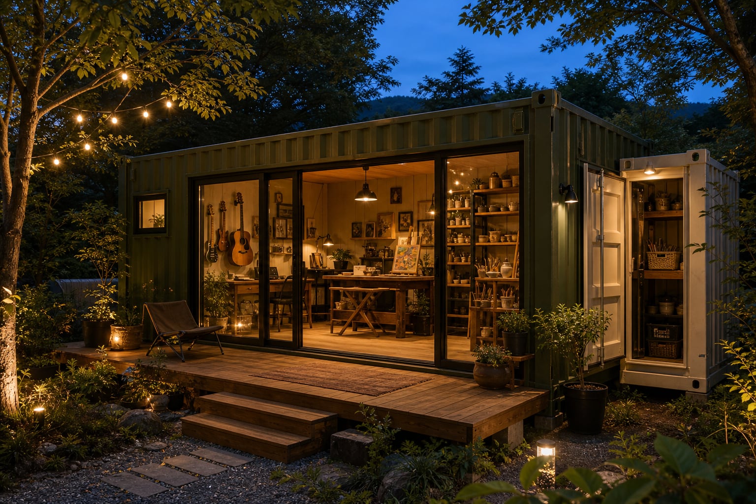 STARCONTAINER 趣味スタジオ型コンテナの利用イメージ