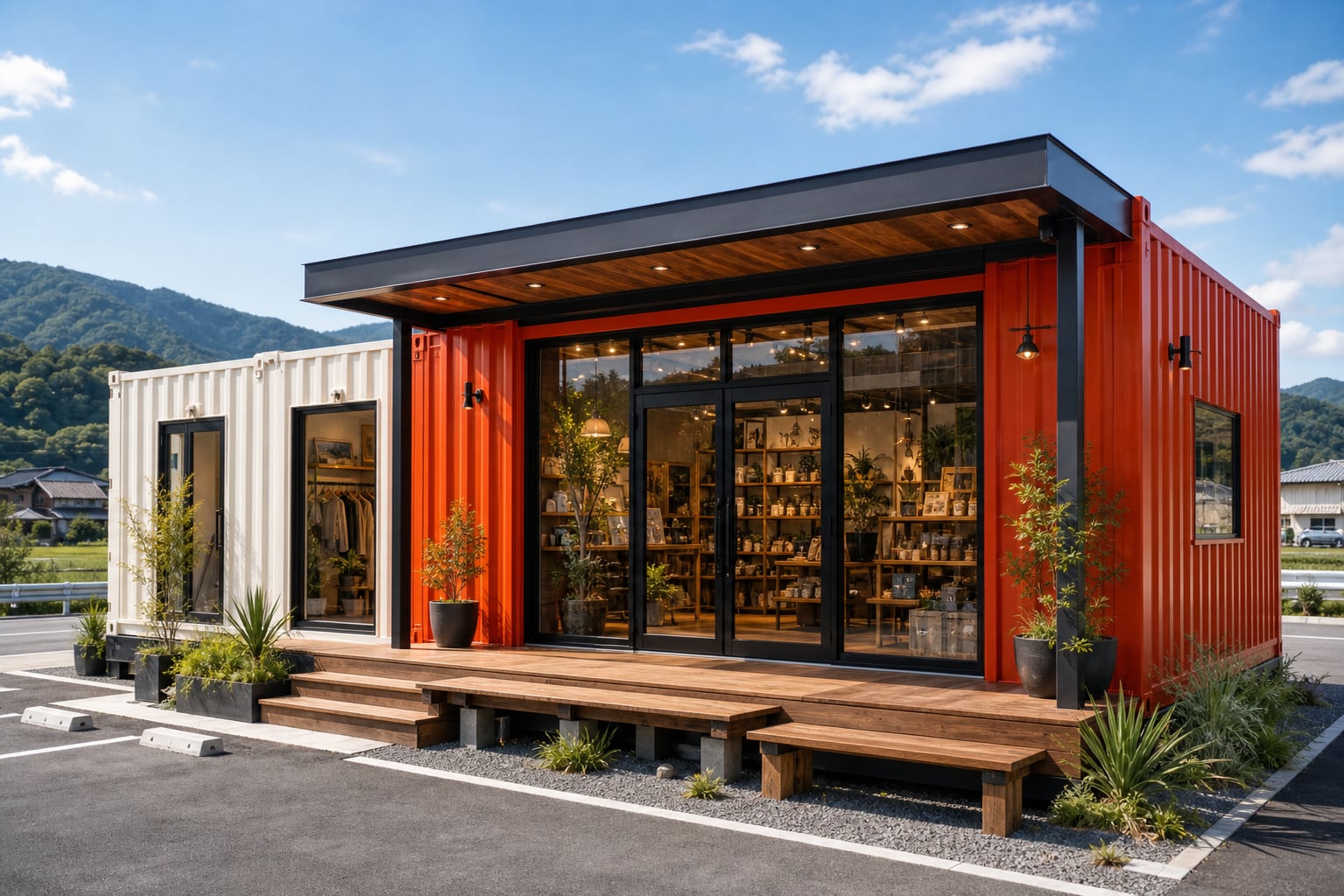 STARCONTAINER 店舗施工事例イメージ